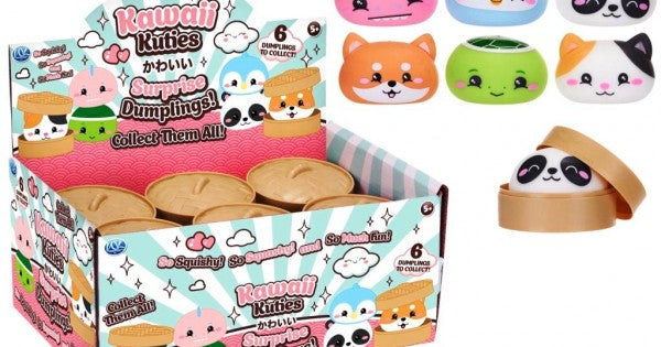 Kawaii Kuties Surprise Dumplings – kawaii character dumpling keychain