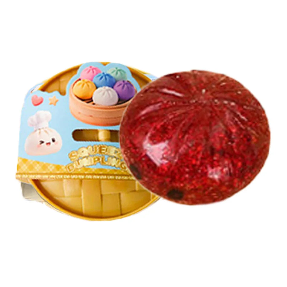 Dumpling Squishy Mysteries Dumplings Stress Relief Fidget Toys Home Office Desk Accessories Party Gifts Mystery Dumpling Squishy