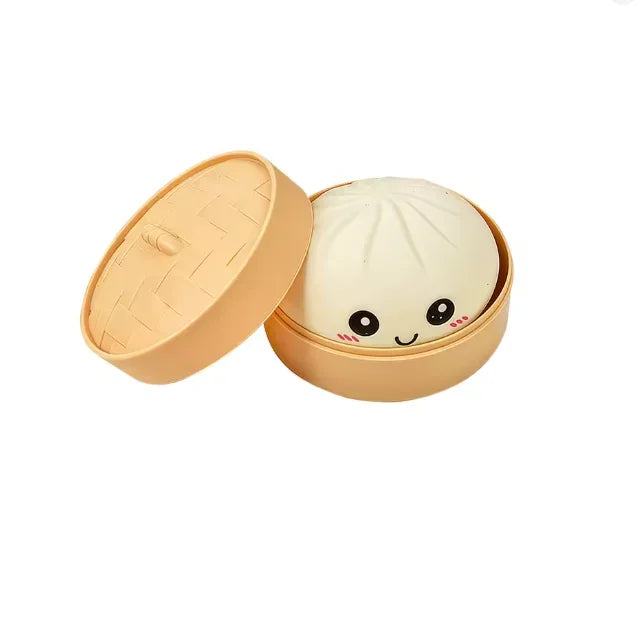 Mystery Dumpling Toy Squishy Glitter Dumpling Pressure Ball Slow Rebound Soft Pinch Decompression Office Home Squeeze Toy XMAS