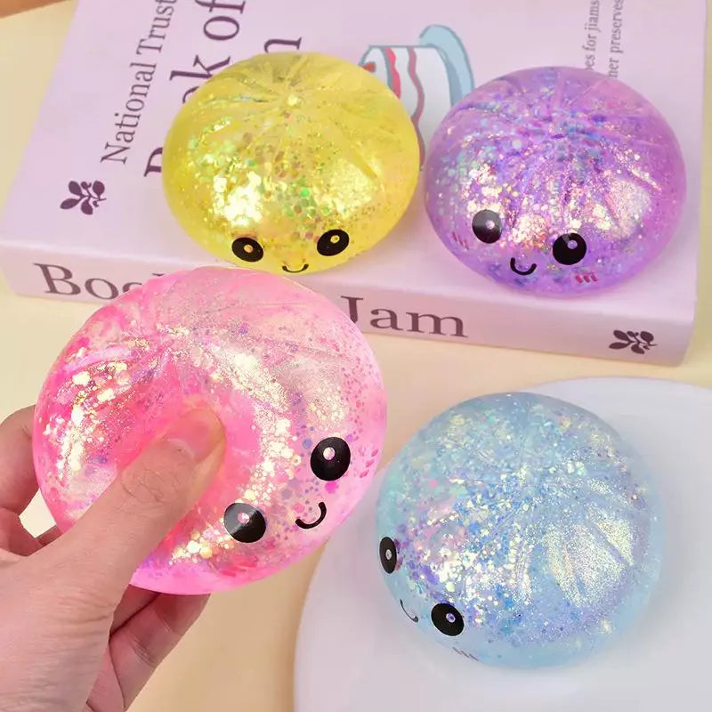Dumpling Squishy Mysteries Dumplings Stress Relief Fidget Toys Home Office Desk Accessories Party Gifts Mystery Dumpling Squishy