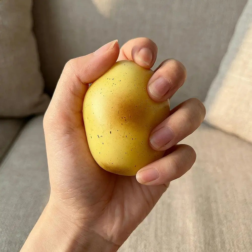 Kawaii Potato Squishy Toy Soft Slow Rising Squeeze Stress Relief Sensory Fidget Toys for Kids Adults Funny Birthday Gifts