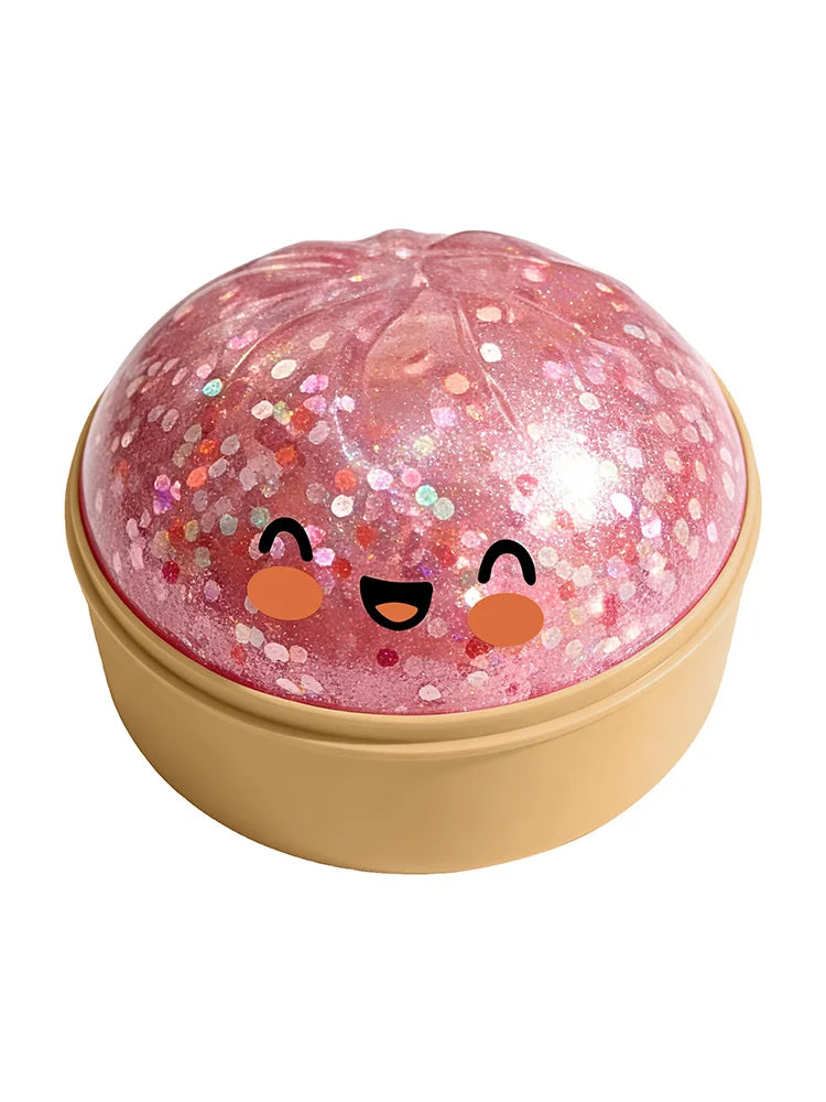 Mystery Dumpling Squishies Slow Rising Squishy Ball Toy Desk Ornament for Home Office School Decompression Props