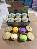 Kawaii Dumpling Squishy Toy Soft Cute Bao Bun Colorful Squishies Fidget Sensory Stress Balls Anxiety Relief Adults Gift