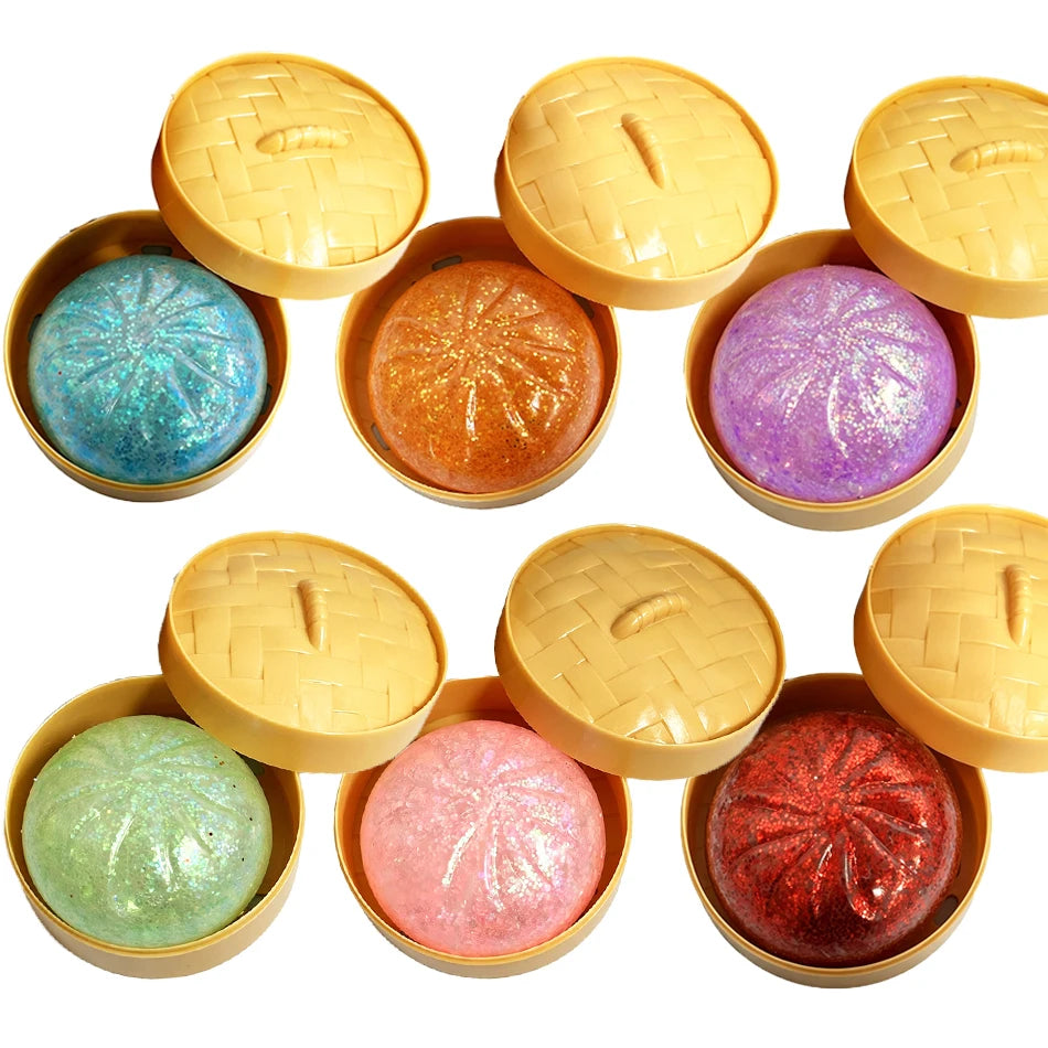 Dumpling Squishy Mysteries Dumplings Stress Relief Fidget Toy Home Office Desk Accessories Party Gifts Mystery Dumpling Squishy