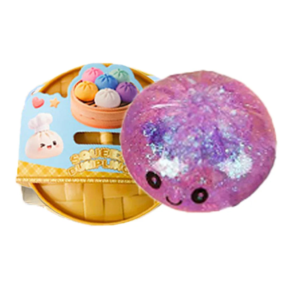 Dumpling Squishy Mysteries Dumplings Stress Relief Fidget Toys Home Office Desk Accessories Party Gifts Mystery Dumpling Squishy