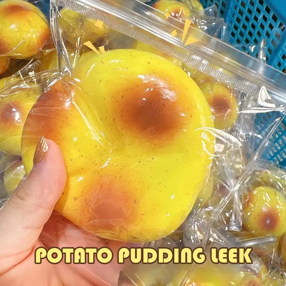 Kawaii PU Foam Potato Squishy Toy Soft Slow Rising Squeeze Stress Relief Sensory Fidget Toys for Kids Adults Funny Gift