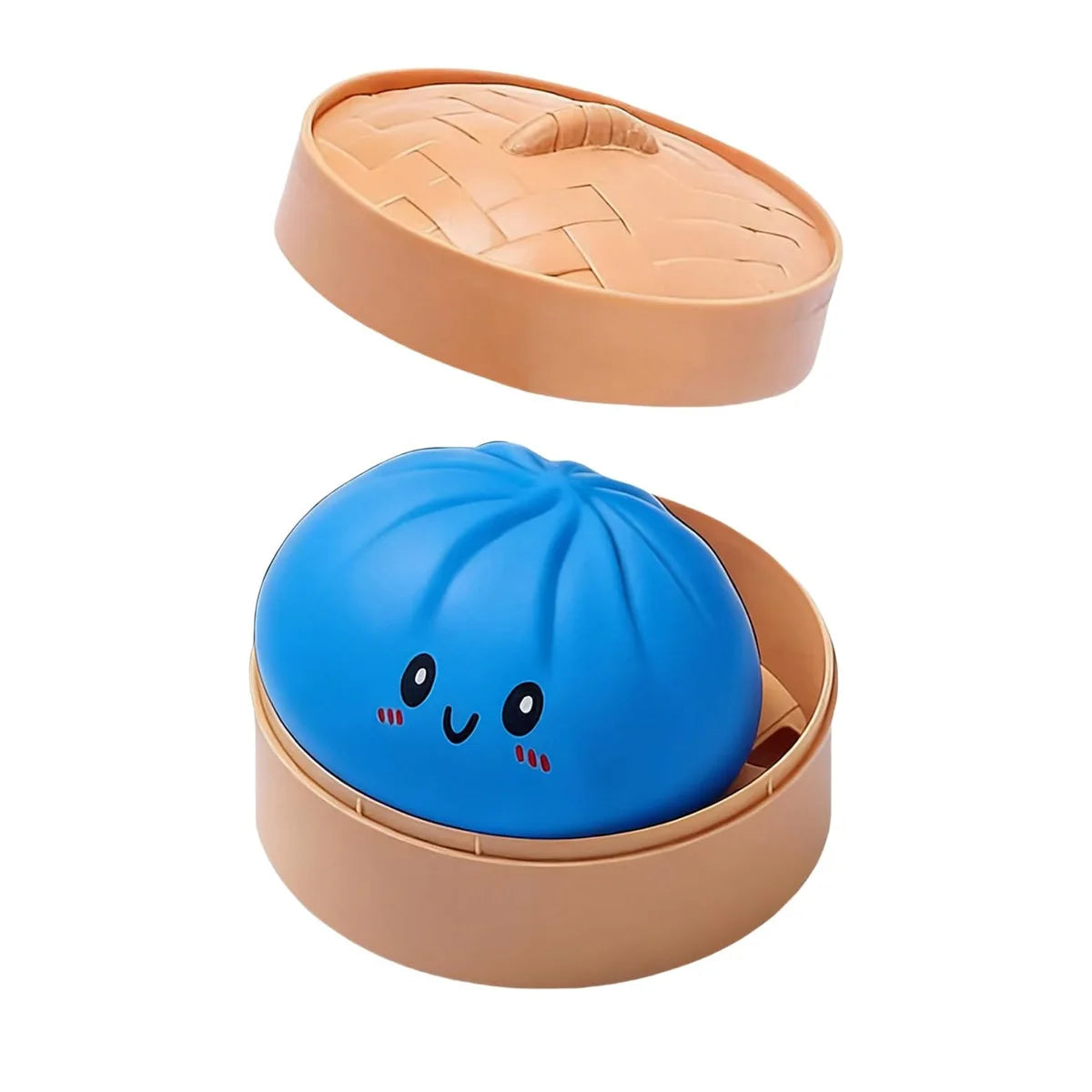 Mystery Dumpling Squishy, 4 Inch Jumbo Dumpling Stress Ball, Squishy Bun, Anxiety Relief Fidget, Soft Squeeze Decompression Doug