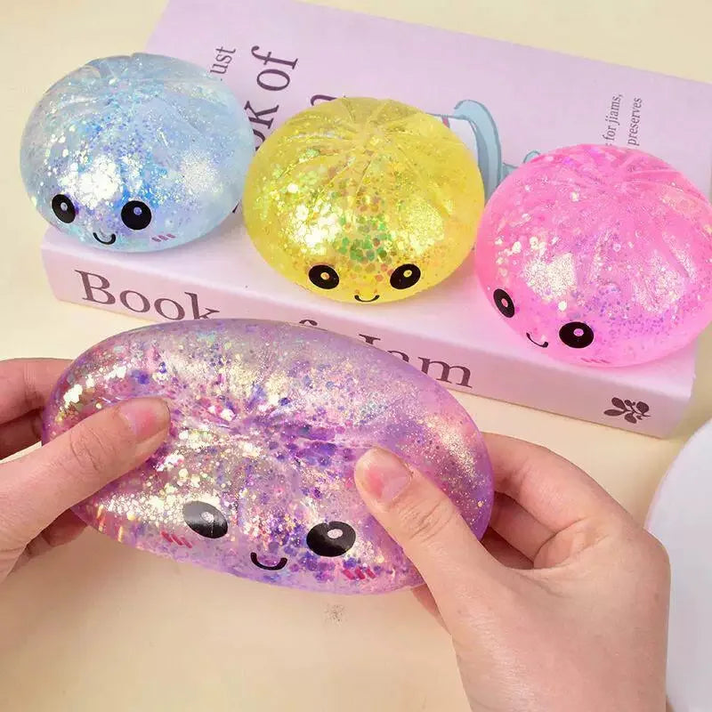 Dumpling Squishy Mysteries Dumplings Stress Relief Fidget Toys Home Office Desk Accessories Party Gifts Mystery Dumpling Squishy