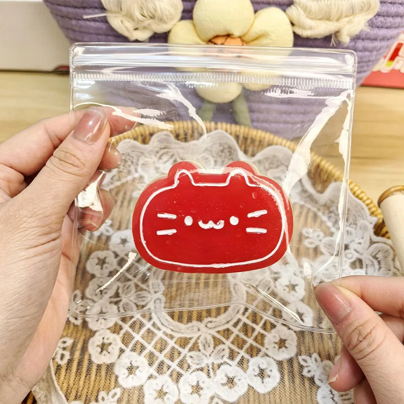 Mystery Dumpling Toy Squishy Glitter Dumpling Pressure Ball Slow Rebound Soft Pinch Decompression Office Home Squeeze Toy XMAS