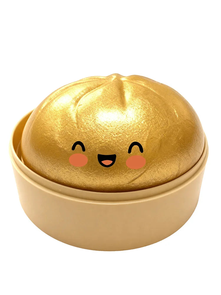Mystery Dumpling Squishies Slow Rising Squishy Ball Toy Desk Ornament for Home Office School Decompression Props
