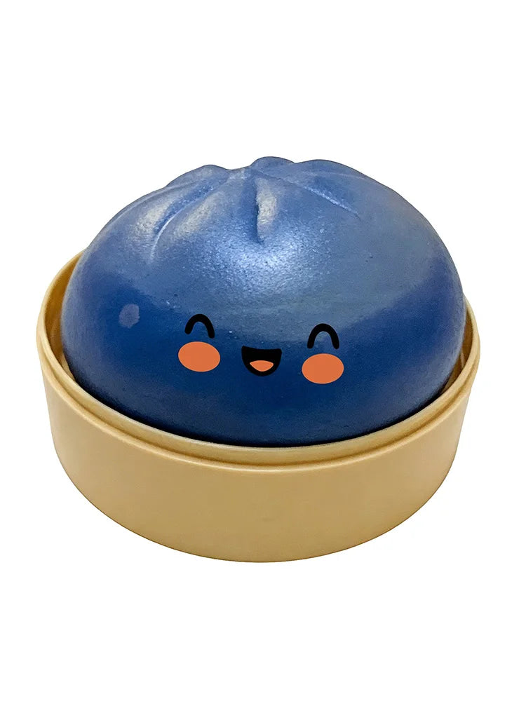 Mystery Dumpling Squishies Slow Rising Squishy Ball Toy Desk Ornament for Home Office School Decompression Props