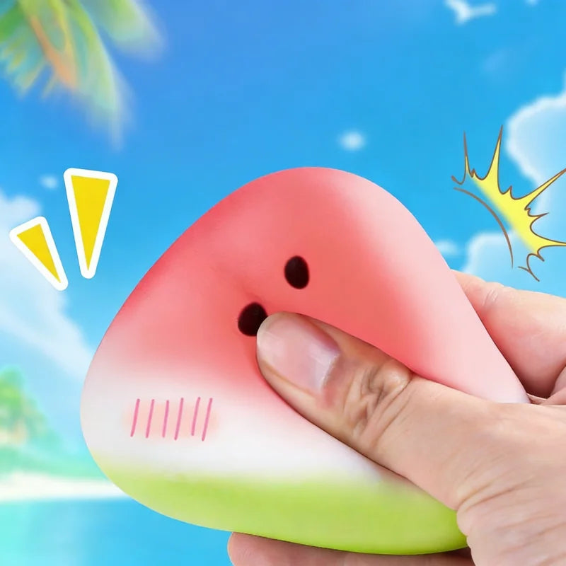 Mystery Dumpling Toy Squishy Glitter Dumpling Pressure Ball Slow Rebound Soft Pinch Decompression Office Home Squeeze Toy XMAS