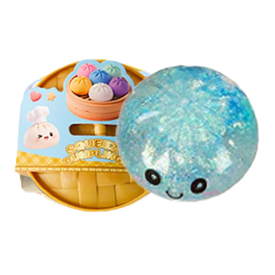 Dumpling Squishy Mysteries Dumplings Stress Relief Fidget Toys Home Office Desk Accessories Party Gifts Mystery Dumpling Squishy