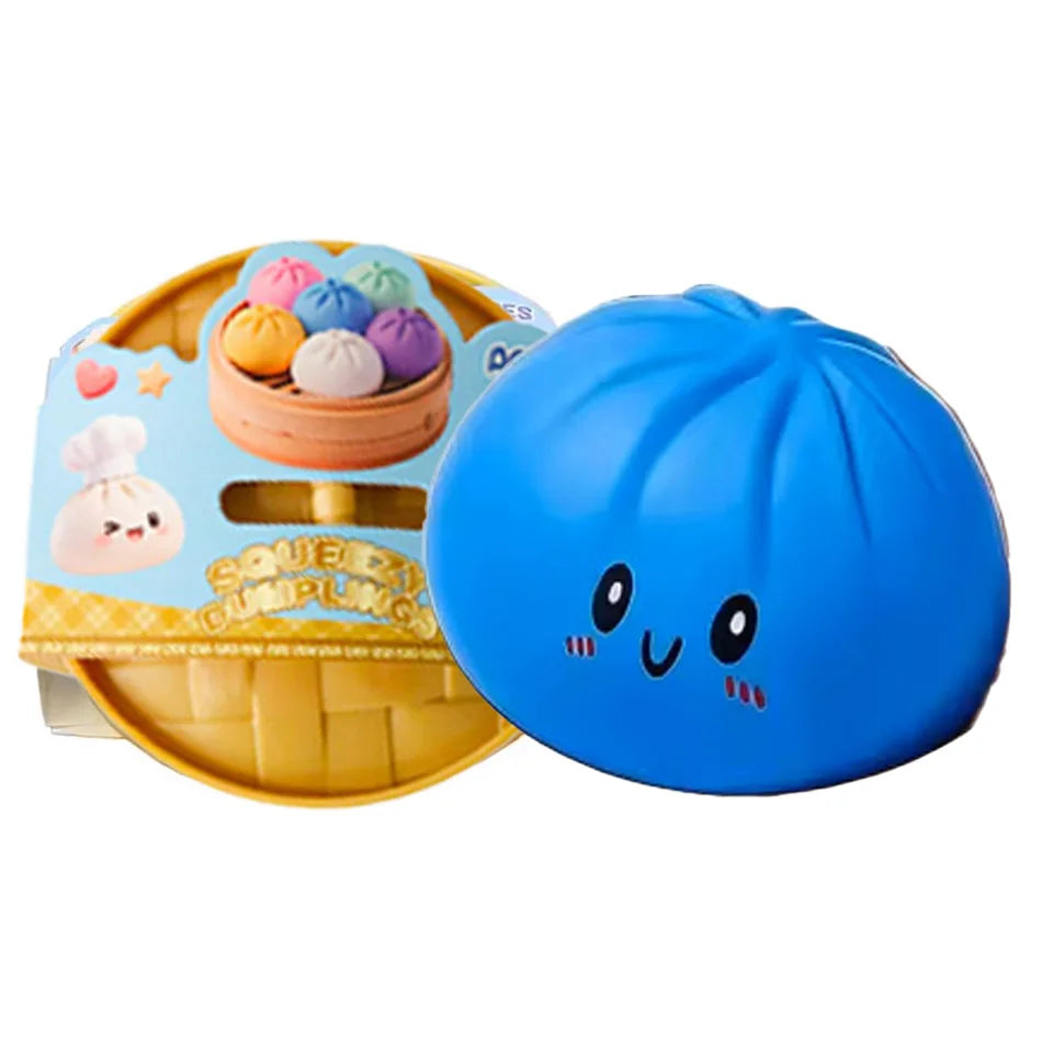 Dumpling Squishy Mysteries Dumplings Stress Relief Fidget Toys Home Office Desk Accessories Party Gift Mystery Dumpling Squishy