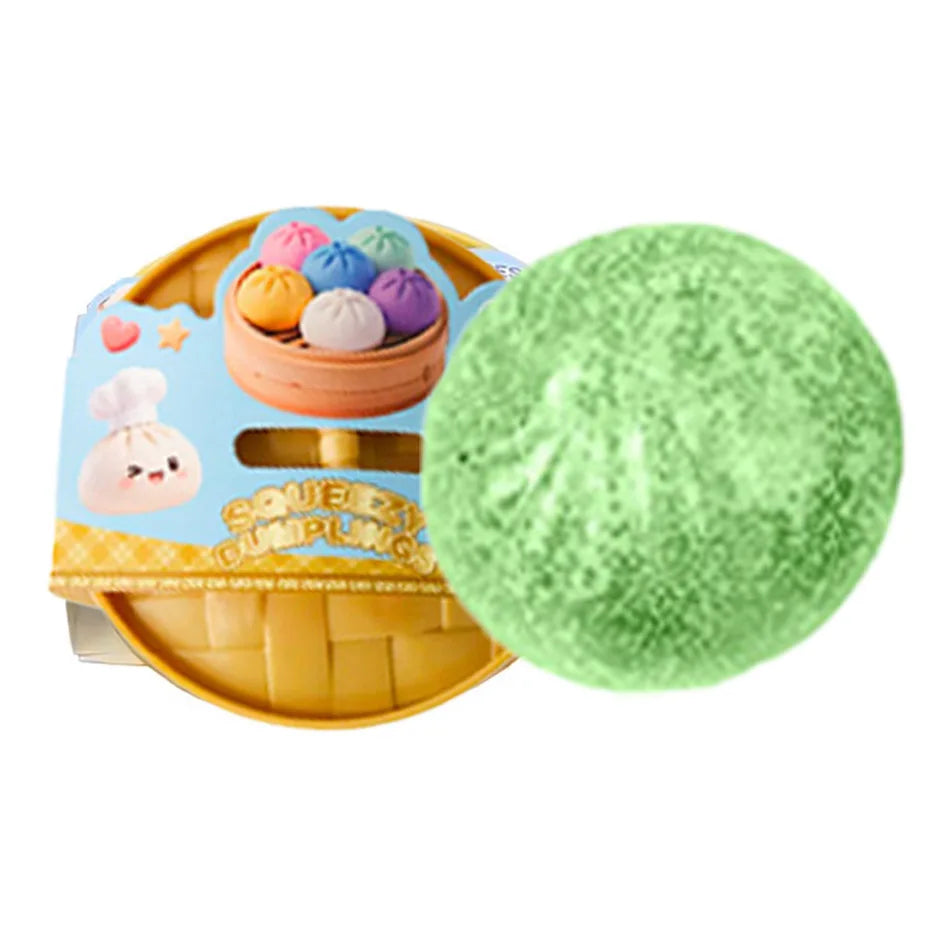 Dumpling Squishy Mysteries Dumplings Stress Relief Fidget Toys Home Office Desk Accessories Party Gift Mystery Dumpling Squishy