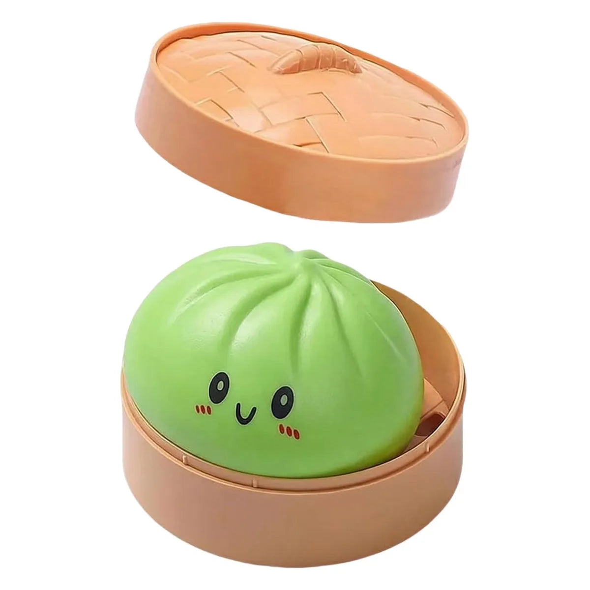 Mystery Dumpling Squishy, 4 Inch Jumbo Dumpling Stress Ball, Squishy Bun, Anxiety Relief Fidget, Soft Squeeze Decompression Doug
