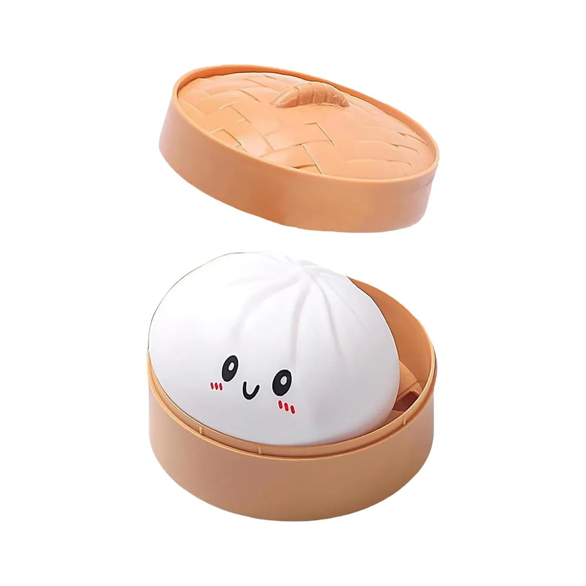 Mystery Dumpling Squishy, 4 Inch Jumbo Dumpling Stress Ball, Squishy Bun, Anxiety Relief Fidget, Soft Squeeze Decompression Doug