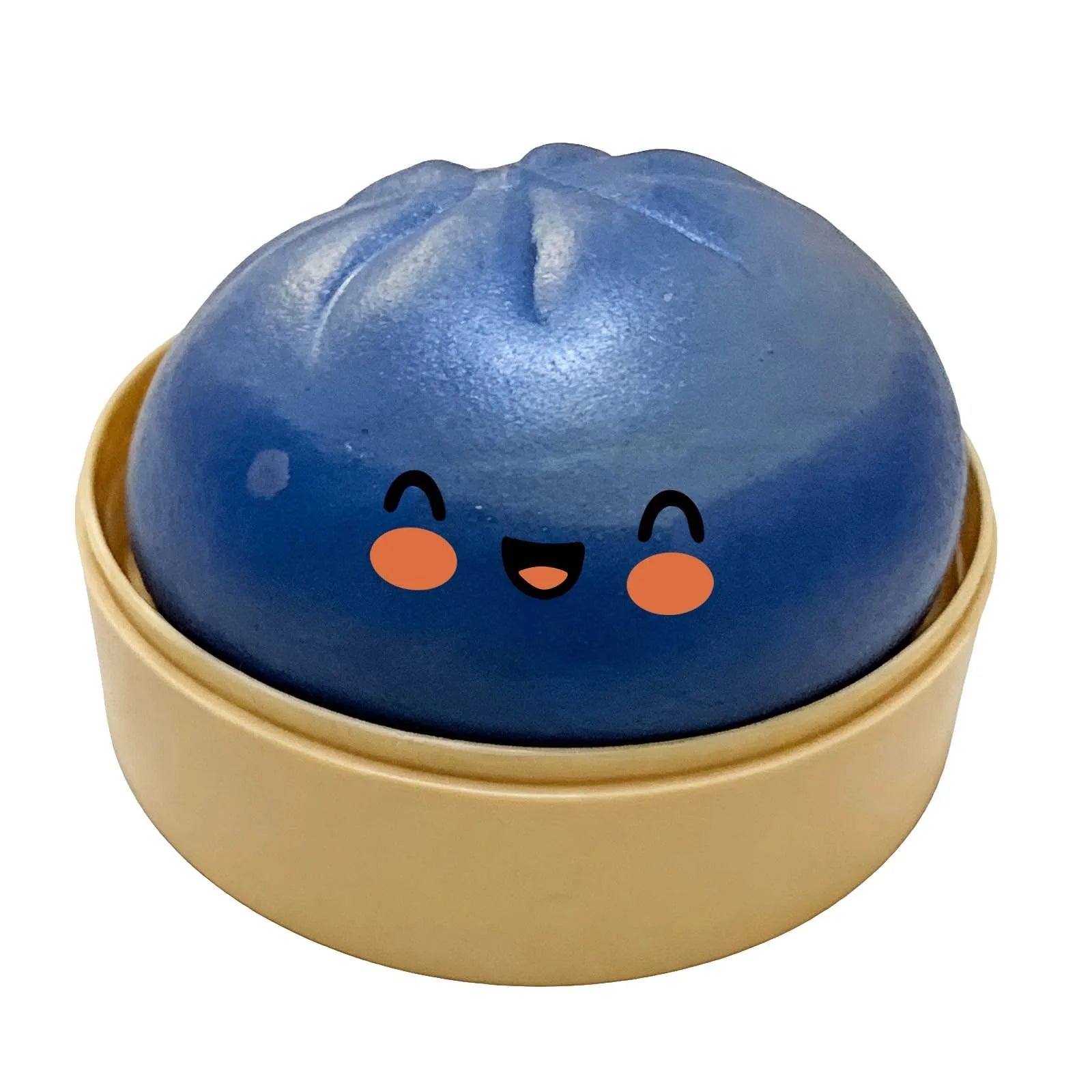 Dumpling Squishy 1pcs Glitter Steamed Bun Pinch Music Simulation Steam Buns Shape Cute And Fun Relieve Stress Squish Dumplings